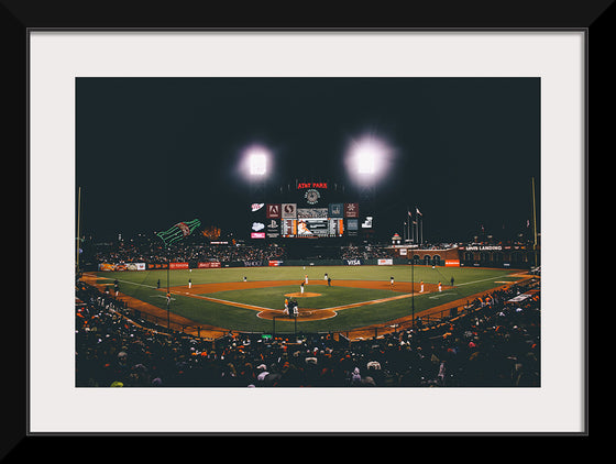 "Baseball Game at AT&T Park in San Francisco", Nick Jio