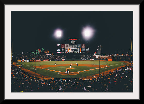 "Baseball Game at AT&T Park in San Francisco", Nick Jio