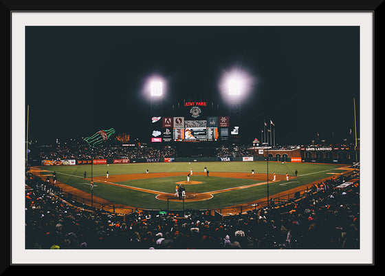 "Baseball Game at AT&T Park in San Francisco", Nick Jio