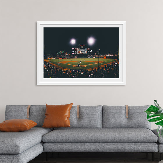 "Baseball Game at AT&T Park in San Francisco", Nick Jio