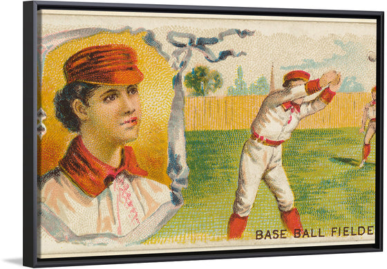 "Baseball Fielder", Games and Sports Series