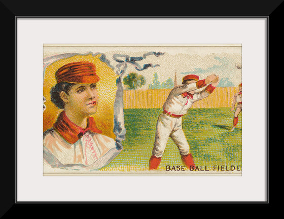 "Baseball Fielder", Games and Sports Series