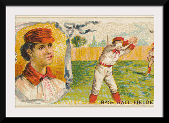 "Baseball Fielder", Games and Sports Series