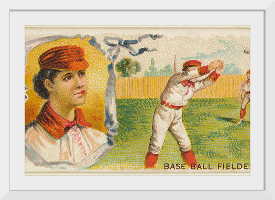 "Baseball Fielder", Games and Sports Series