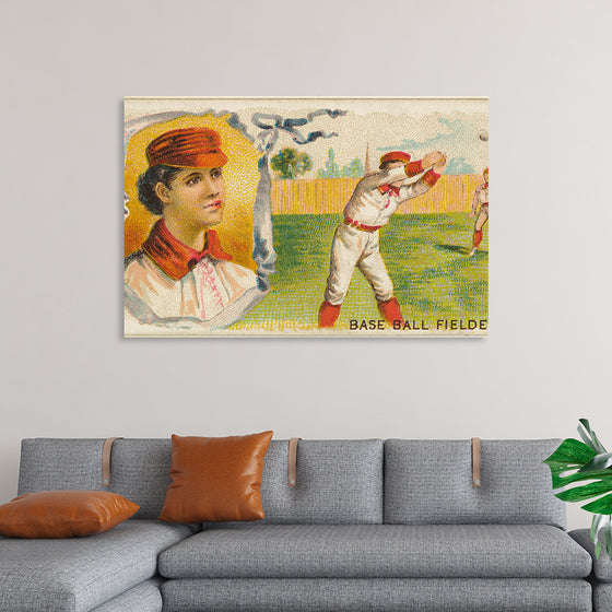 "Baseball Fielder", Games and Sports Series