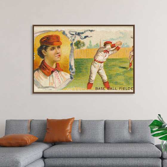 "Baseball Fielder", Games and Sports Series