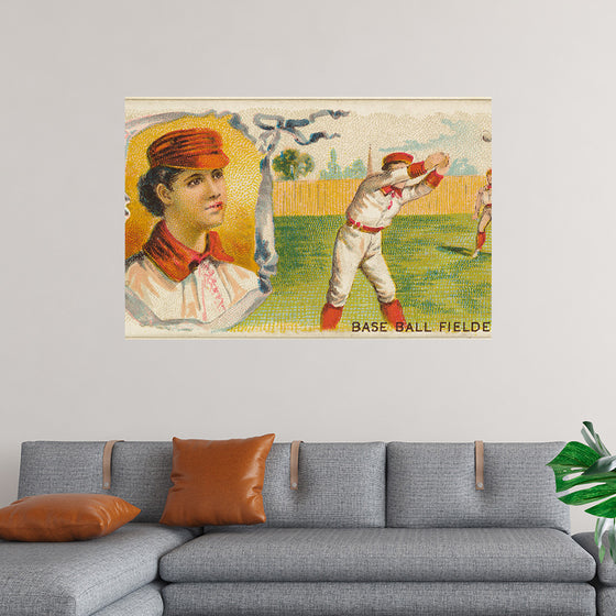 "Baseball Fielder", Games and Sports Series