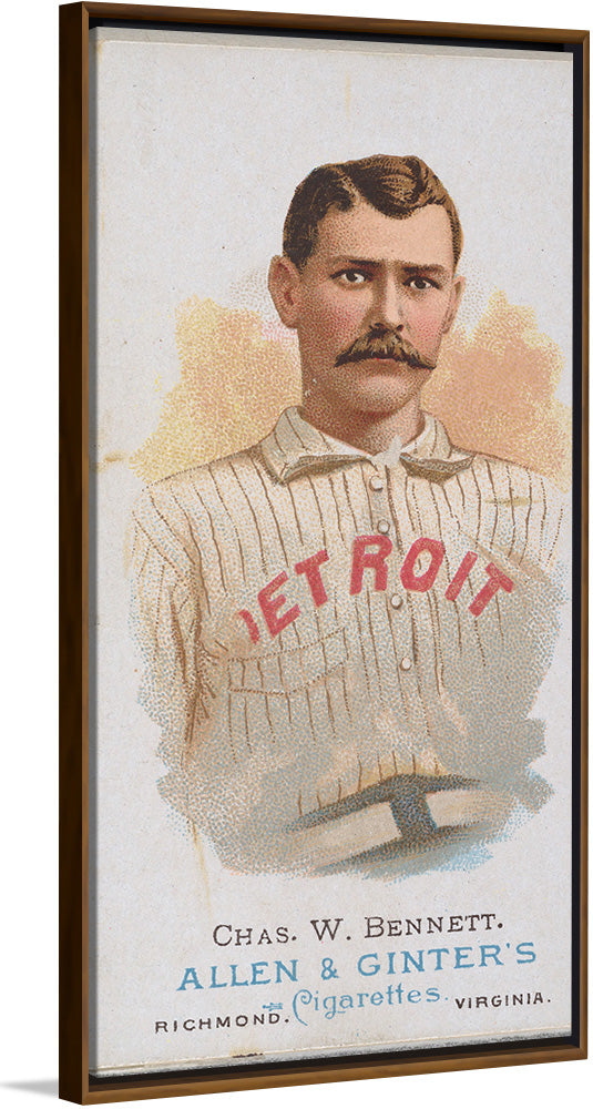 "Charles W. Bennett, Baseball Player, from World's Champions, Series 1 (N28)", Allen & Ginter Cigarettes