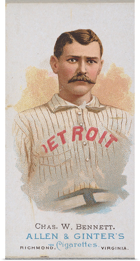 "Charles W. Bennett, Baseball Player, from World's Champions, Series 1 (N28)", Allen & Ginter Cigarettes