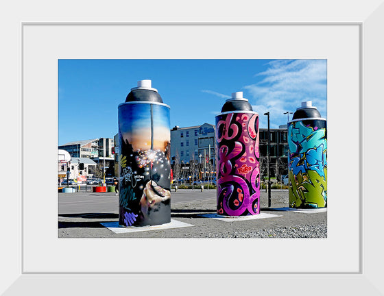 "Paint cans three", Bernard Spragg. NZ