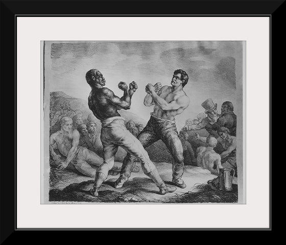 "Two Men Boxing"