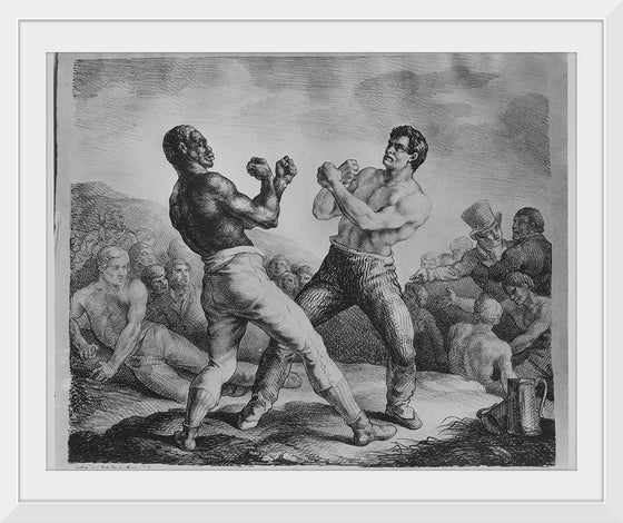 "Two Men Boxing"