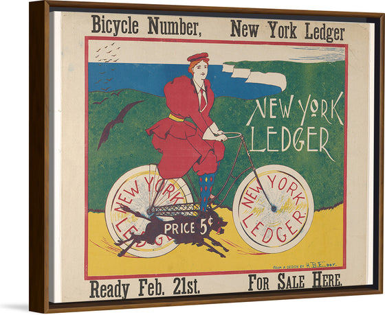 "New York Ledger: Bicycle Number"