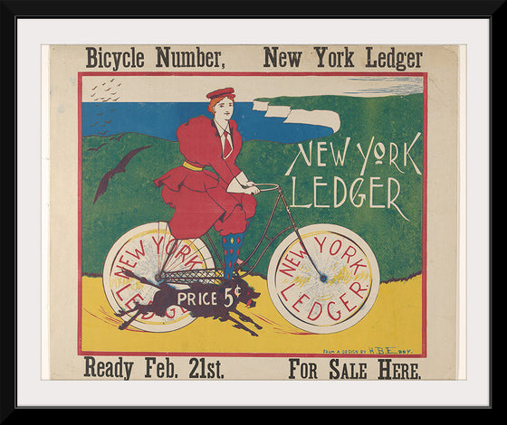 "New York Ledger: Bicycle Number"