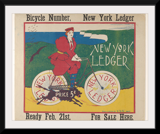 "New York Ledger: Bicycle Number"