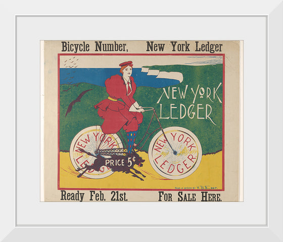 "New York Ledger: Bicycle Number"