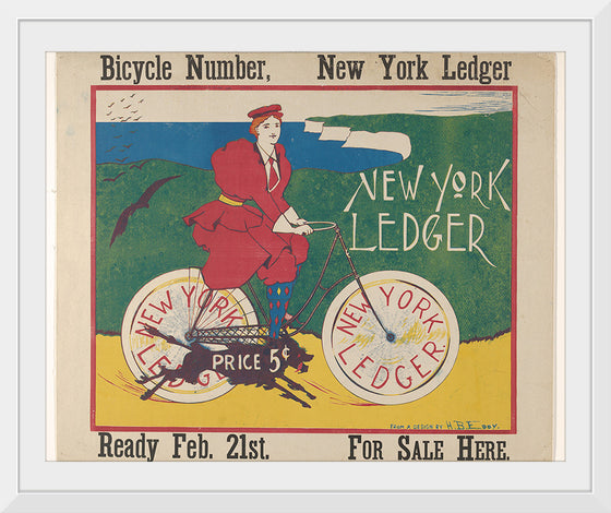 "New York Ledger: Bicycle Number"