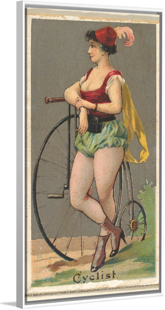 "Cyclist, from the Occupations for Women series", Goodwin & Company