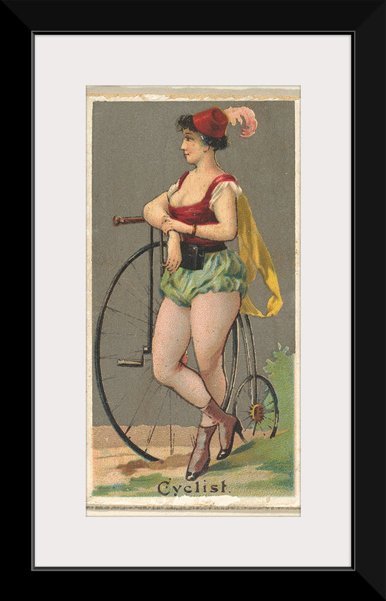 "Cyclist, from the Occupations for Women series", Goodwin & Company