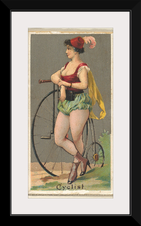 "Cyclist, from the Occupations for Women series", Goodwin & Company