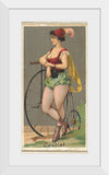 "Cyclist, from the Occupations for Women series", Goodwin & Company