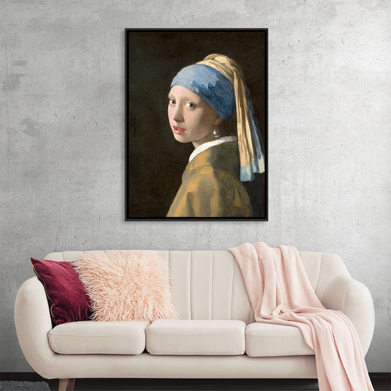 "Girl with a Pearl Earring", Johannes Vermeer