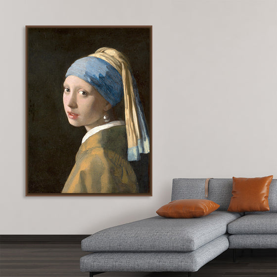 "Girl with a Pearl Earring", Johannes Vermeer