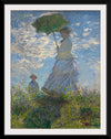 "Woman with a Parasol", Claude Monet