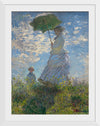 "Woman with a Parasol", Claude Monet