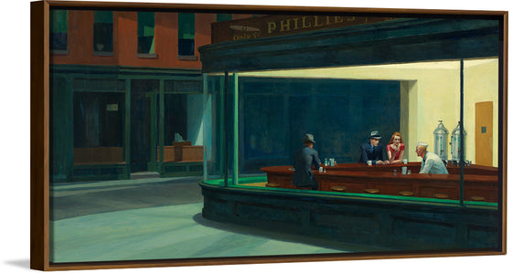 "Nighthawks", Edward Hopper