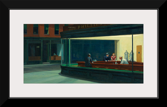 "Nighthawks", Edward Hopper