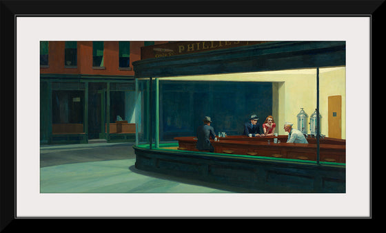 "Nighthawks", Edward Hopper