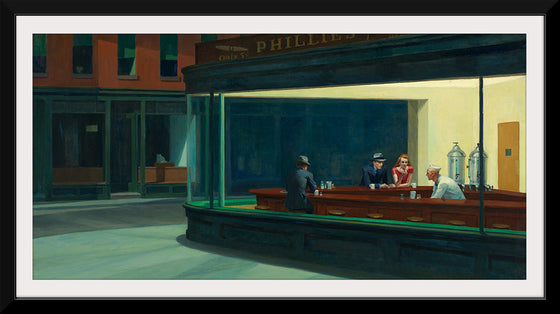 "Nighthawks", Edward Hopper