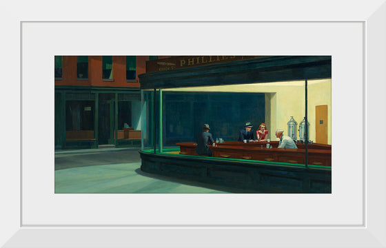 "Nighthawks", Edward Hopper