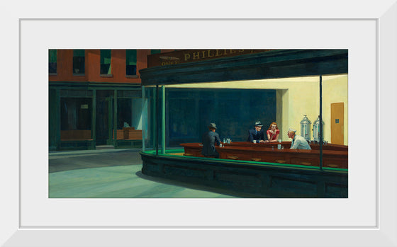 "Nighthawks", Edward Hopper