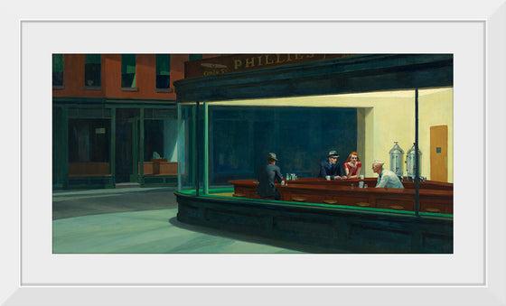 "Nighthawks", Edward Hopper