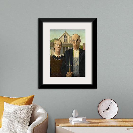 "American Gothic", Grant Wood