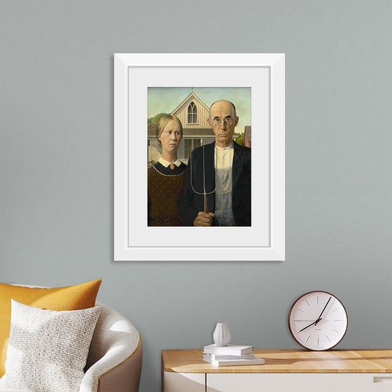 "American Gothic", Grant Wood