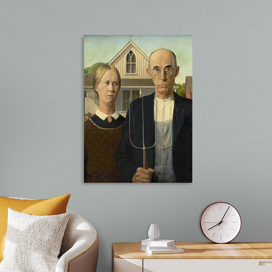 "American Gothic", Grant Wood