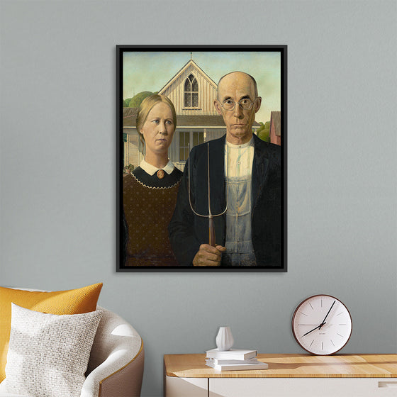 "American Gothic", Grant Wood