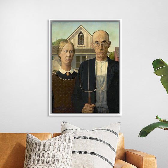 "American Gothic", Grant Wood