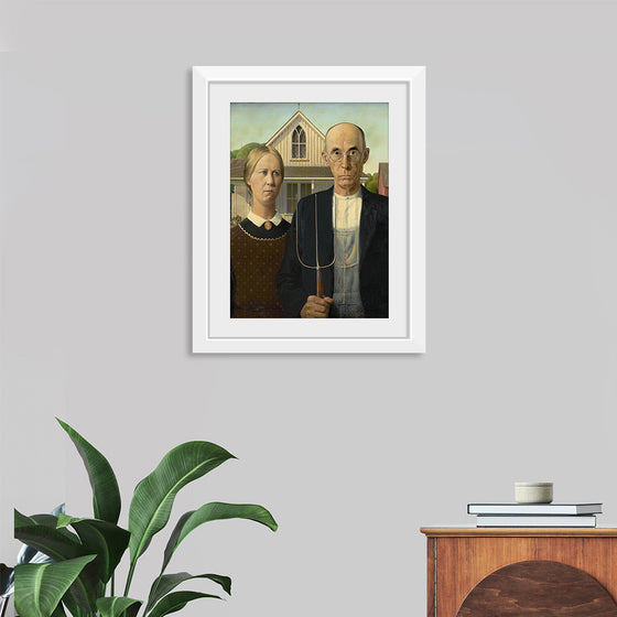 "American Gothic", Grant Wood