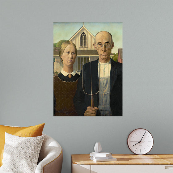 "American Gothic", Grant Wood