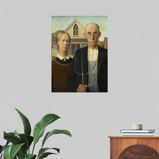 "American Gothic", Grant Wood