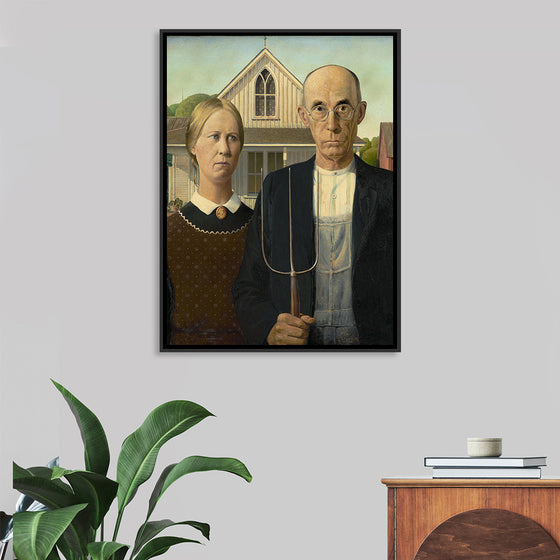 "American Gothic", Grant Wood