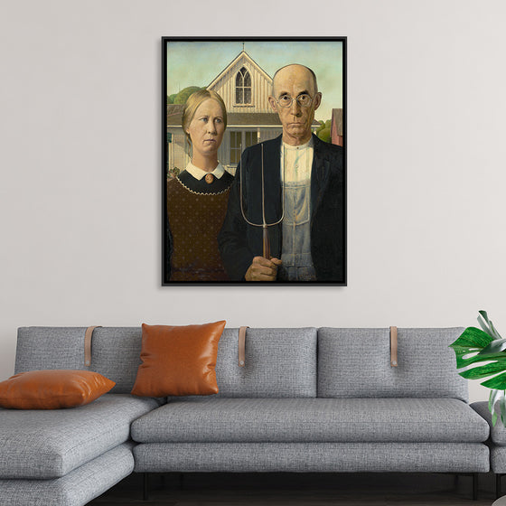 "American Gothic", Grant Wood