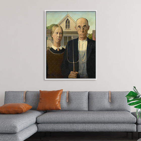 "American Gothic", Grant Wood