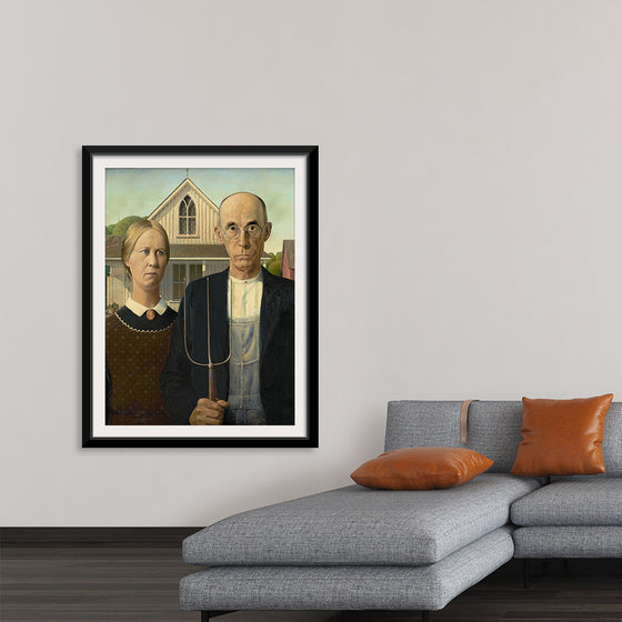 "American Gothic", Grant Wood