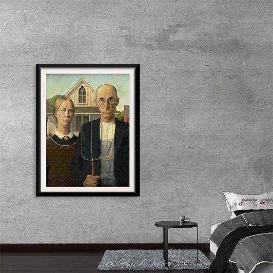 "American Gothic", Grant Wood