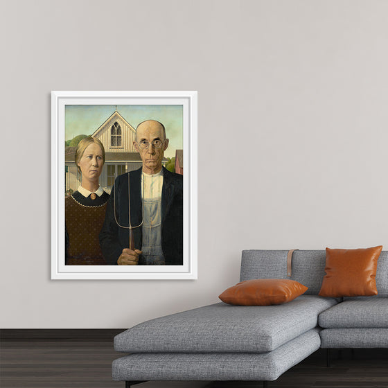 "American Gothic", Grant Wood